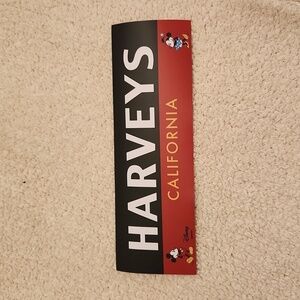 Harveys Seatbelt Disney bumper sticker